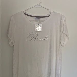 New bridal nightwear medium ivory